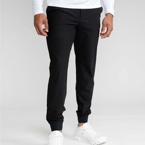 Rhoback Black Delta Performance Joggers